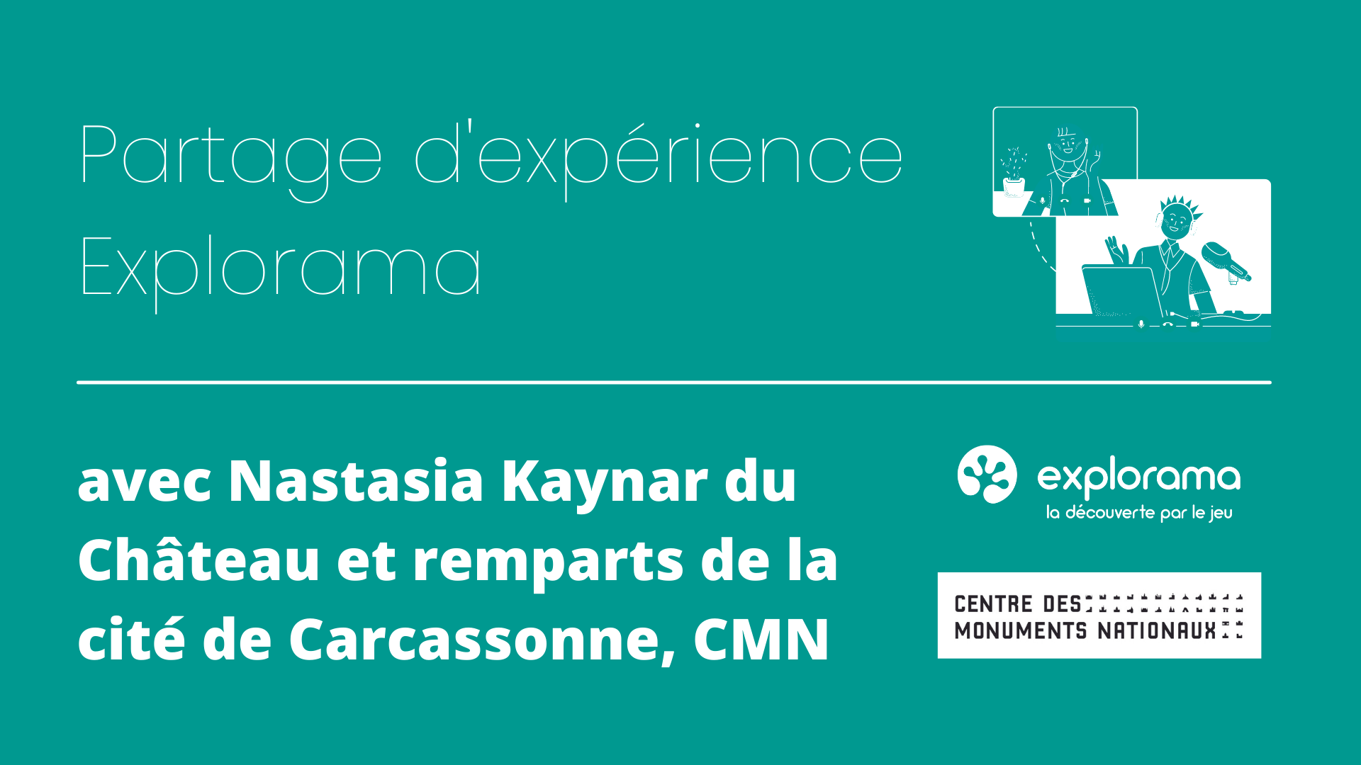 Image interview avec Nastasia Kaynar de la Cité de Carcassonne